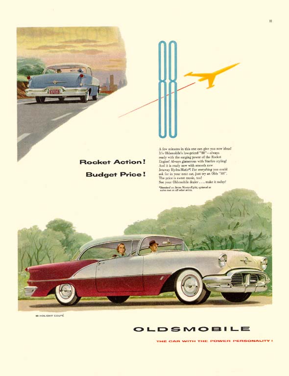 1956 Oldsmobile Ad-17