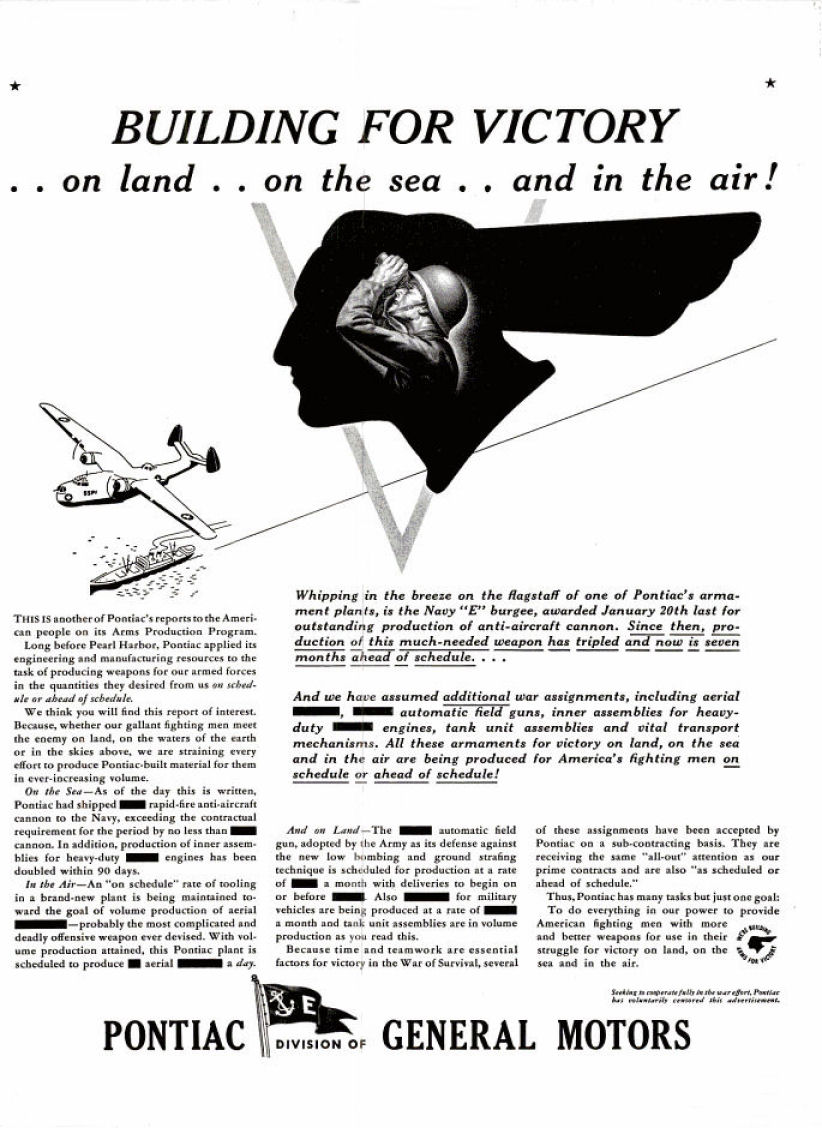 1942-45 Pontiac Ad-14