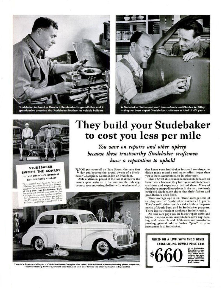 1940 Studebaker Ad-10