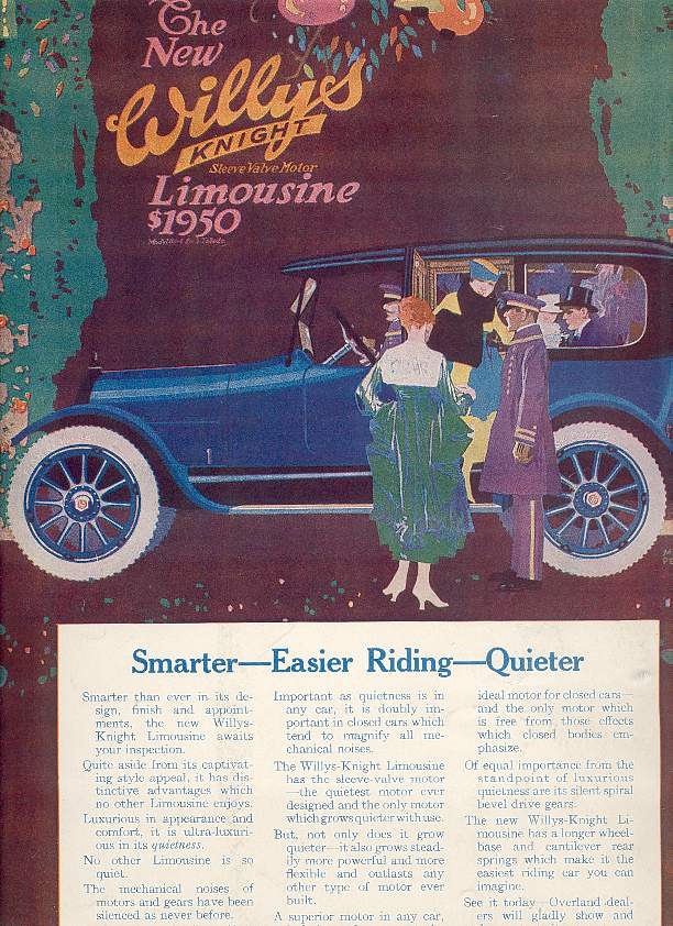 1916 Willys Knight Ad-07